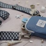 DIY Stoffe Inspiration - Handytasche Sea Blue