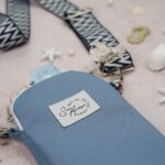 DIY Stoffe Inspiration - Handytasche Sea Blue