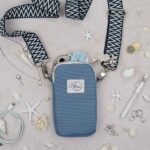 DIY Stoffe Inspiration - Handytasche Sea Blue