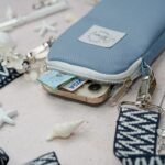 DIY Stoffe Inspiration - Handytasche Sea Blue