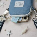 DIY Stoffe Inspiration - Handytasche Sea Blue