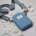 DIY Stoffe Inspiration - Handytasche Sea Blue