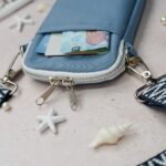 DIY Stoffe Inspiration - Handytasche Sea Blue