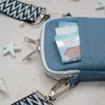 DIY Stoffe Inspiration - Handytasche Sea Blue