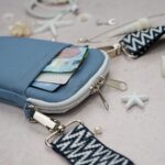 DIY Stoffe Inspiration - Handytasche Sea Blue