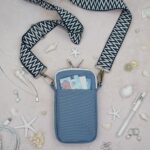 DIY Stoffe Inspiration - Handytasche Sea Blue