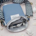 DIY Stoffe Inspiration - Handytasche Sea Blue