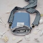 DIY Stoffe Inspiration - Handytasche Sea Blue