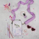DIY Stoffe Inspiration - Handytasche – Paket – Einhornzauber