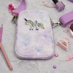 DIY Stoffe Inspiration - Handytasche – Paket – Einhornzauber