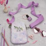 DIY Stoffe Inspiration - Handytasche – Paket – Einhornzauber