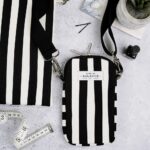 DIY Stoffe Inspiration - Tablet- & Handytasche – Paket – Black/White