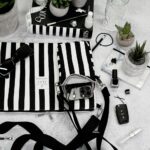 DIY Stoffe Inspiration - Tablet- & Handytasche – Paket – Black/White
