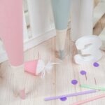 DIY Stoffe Inspiration -Schultüte Buntstift - Bastelvorlage