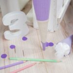 DIY Stoffe Inspiration -Schultüte Buntstift - Bastelvorlage