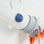 DIY Stoffe Inspiration - Schultüte Rakete