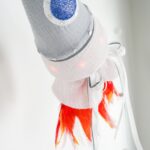 DIY Stoffe Inspiration - Schultüte Rakete