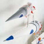 DIY Stoffe Inspiration - Schultüte Rakete