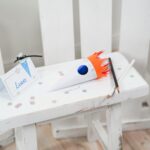 DIY Stoffe Inspiration - Schultüte Rakete - Bastelvorlage
