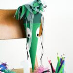 DIY Stoffe Inspiration - Schultüte Monster