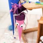 DIY Stoffe Inspiration - Schultüte Monster