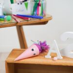 DIY Stoffe Inspiration - Schultüte Monster - Bastelvorlage