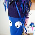 DIY Stoffe Inspiration - Schultüte Monster