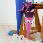 DIY Stoffe Inspiration - Schultüte Monster