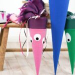 DIY Stoffe Inspiration - Schultüte Monster