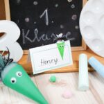 DIY Stoffe Inspiration - Schultüte Monster - Bastelvorlage