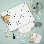 DIY Stoffe Inspiration: Baby Necessaire – Paket – Sternenzauber