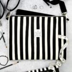 DIY Stoffe Inspiration - Tablet- & Handytasche – Paket – Black/White