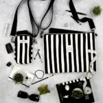 DIY Stoffe Inspiration - Tablet- & Handytasche – Paket – Black/White