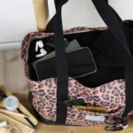 DIY Stoffe Inspiration - Sporttasche – Paket – Leo