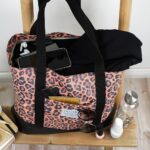 DIY Stoffe Inspiration - Sporttasche – Paket – Leo