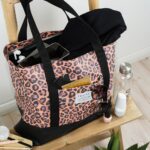 DIY Stoffe Inspiration - Sporttasche – Paket – Leo