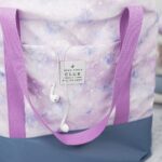 DIY Stoffe Inspiration: Fitnesstasche – Paket – Stardust