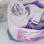 DIY Stoffe Inspiration: Fitnesstasche – Paket – Stardust