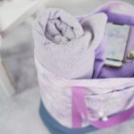 DIY Stoffe Inspiration: Fitnesstasche – Paket – Stardust