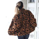 DIY Stoffe Outfit - Teddyfleece Leo Zimt