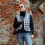 DIY Stoffe Outfit - Weste Winalea - Karo