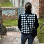 DIY Stoffe Outfit - Weste Winalea - Karo