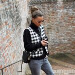 DIY Stoffe Outfit - Weste Winalea - Karo