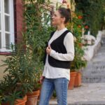 DIY Stoffe Outfit - Weste Winalea - Jeans Jersey