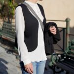 DIY Stoffe Outfit - Weste Winalea - Jeans Jersey