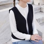 DIY Stoffe Outfit - Weste Winalea - Jeans Jersey