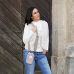 DIY Stoffe Outfit - Weste Winalea - Kunstfell Leichte Qualität - Handytasche