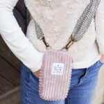 DIY Stoffe Outfit - Weste Winalea - Kunstfell Leichte Qualität - Handytasche