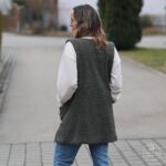 DIY Stoffe Outfit - Weste Winalea - Bouclé