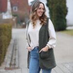 DIY Stoffe Outfit - Weste Winalea - Bouclé